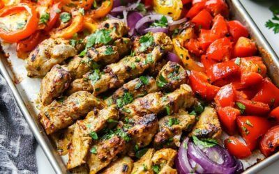 Sheet Pan Shawarma Easy Weeknight Dinner Recipe