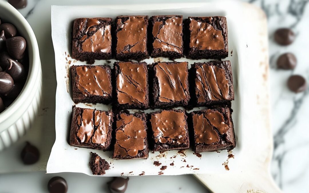 No Grains Tahini Brownies with a Nutty, Moist Finish