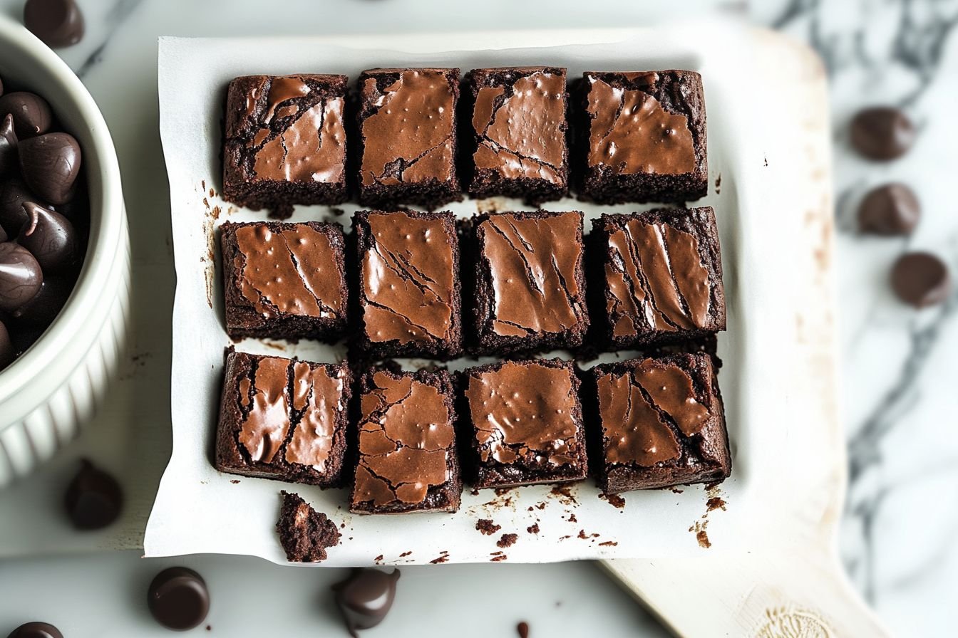 tahini brownies