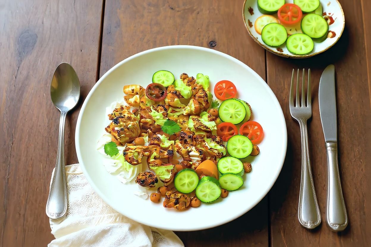 cauliflower shawarma bowl