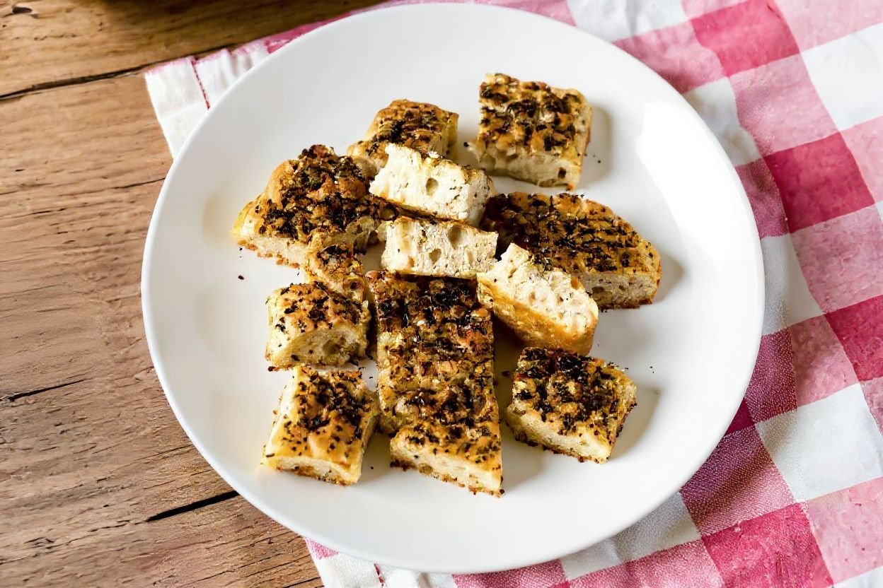 zaatar focaccia zaatar focaccia